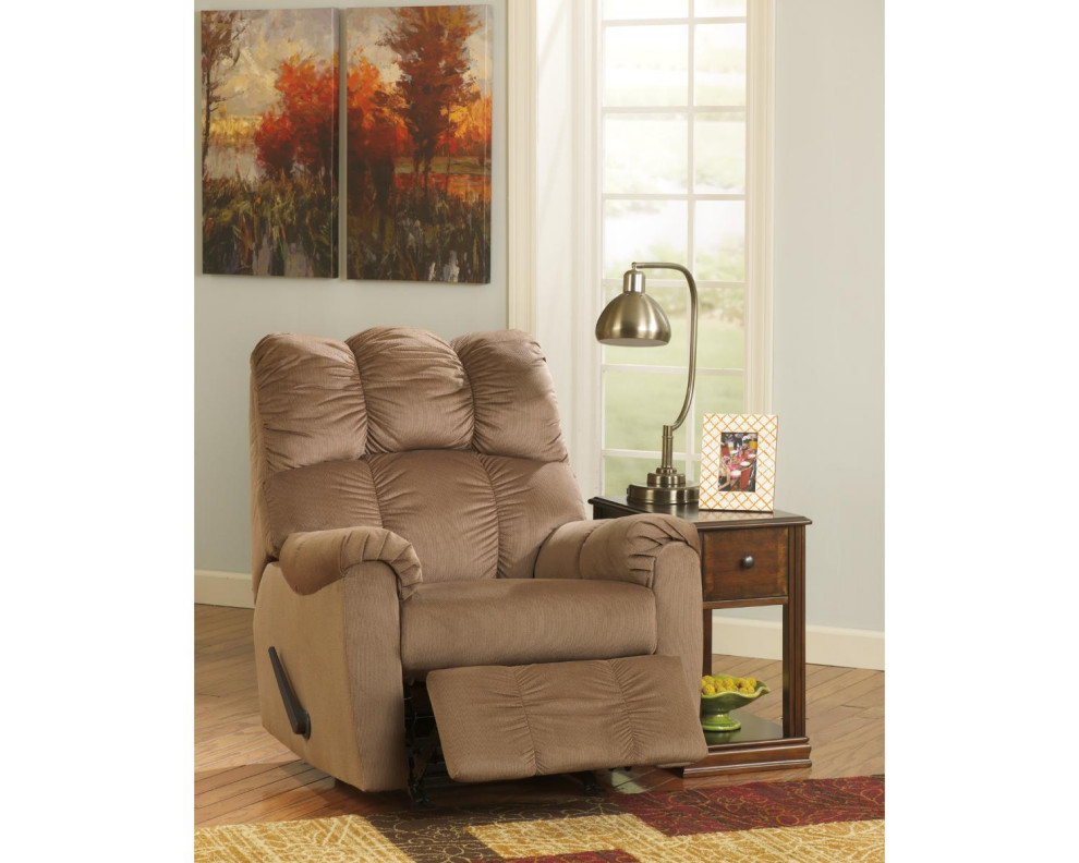 Breegin Contemporary Brown Chair Side End Table   Traditional   Side Tables And End Tables   by GwG Outlet  Houzz