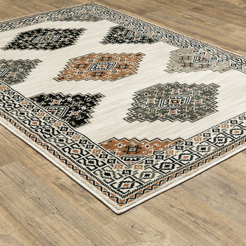 StyleHaven Genova Southwest Medallions Area Rug