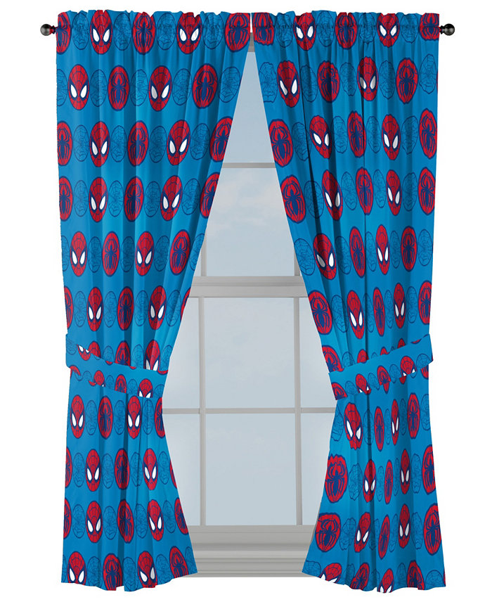 Super Hero Adventures Go Spidey Drapes  Set of 2