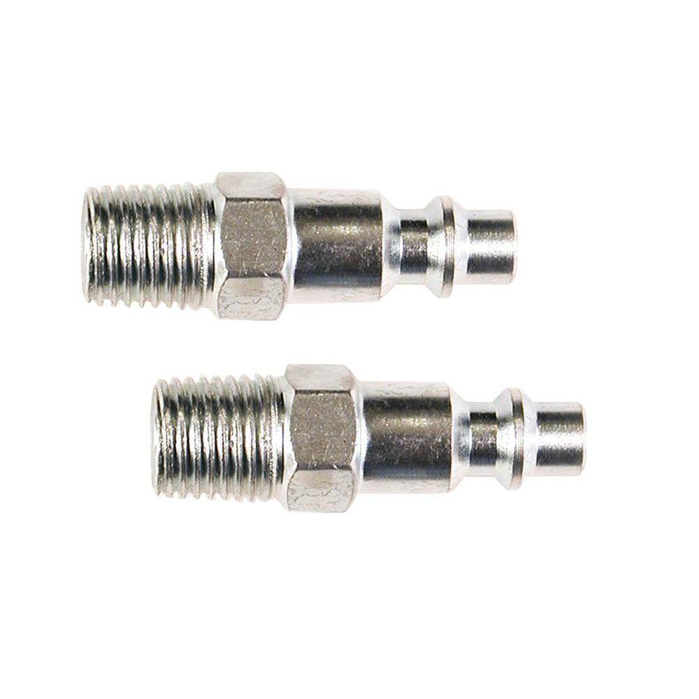 Primefit 14 in. Industrial Steel Plug Set with 14 in. Male NPT (2-Piece) IP1414MS-2