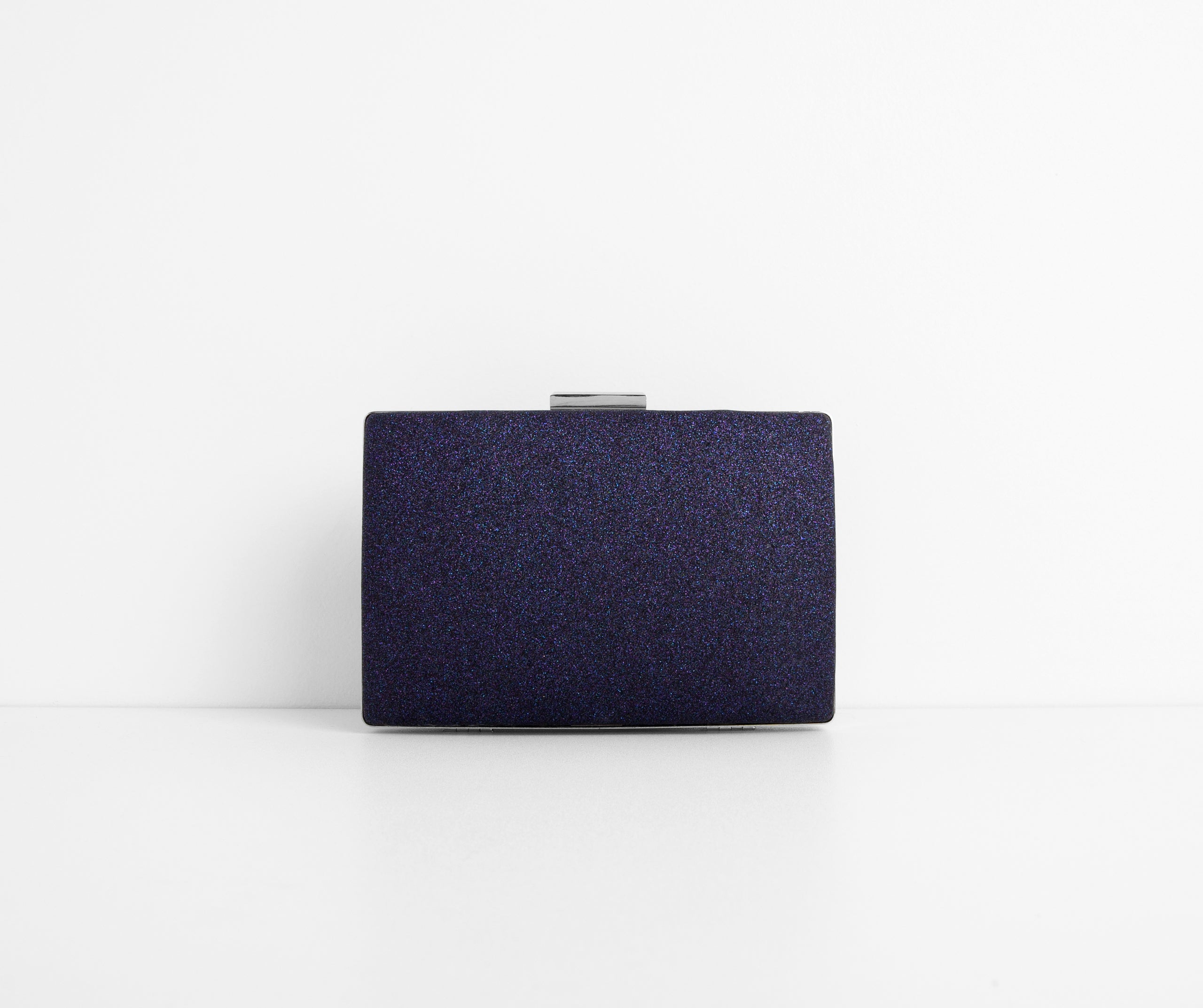 Midnight Wishes Glitter Box Clutch