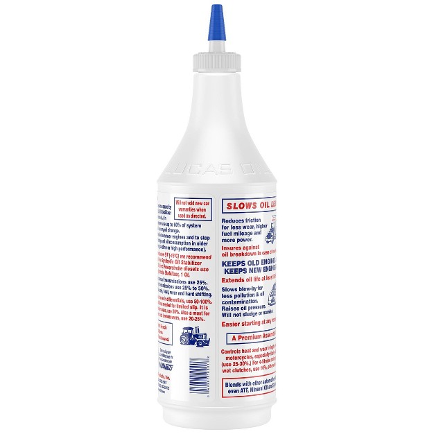 Lucas Oil 32oz Hd Oil Stabilizer