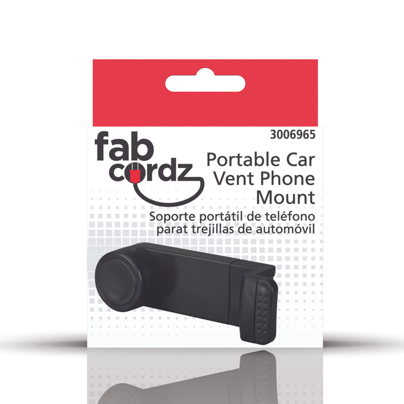 CELL PHN CAR MOUNT BLK