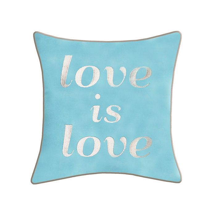 Edie@Home Celebrations Pillow Embroidered 