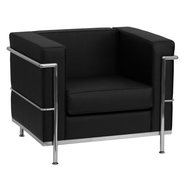 Flash Furniture Contemporary Black Leather Chair