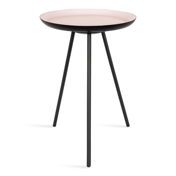 Kate and Laurel Laranya Round Metal Side Table - 15x15x22.5