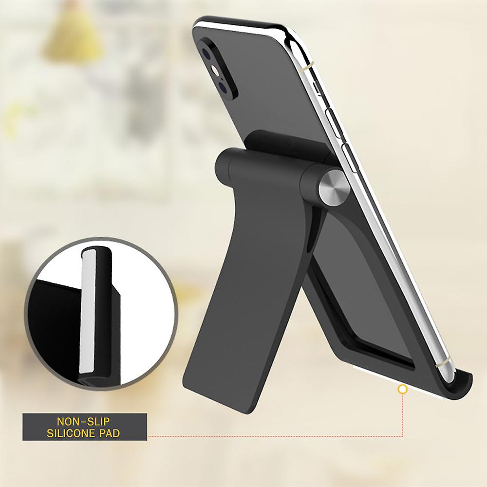 Cell Phone Stand For Desk Adjustable and Collapsible Phone Holder For Video Tablet Stand For Desktop Suitable For 3.5 Inch To 11 Inch Smartphones/tablet