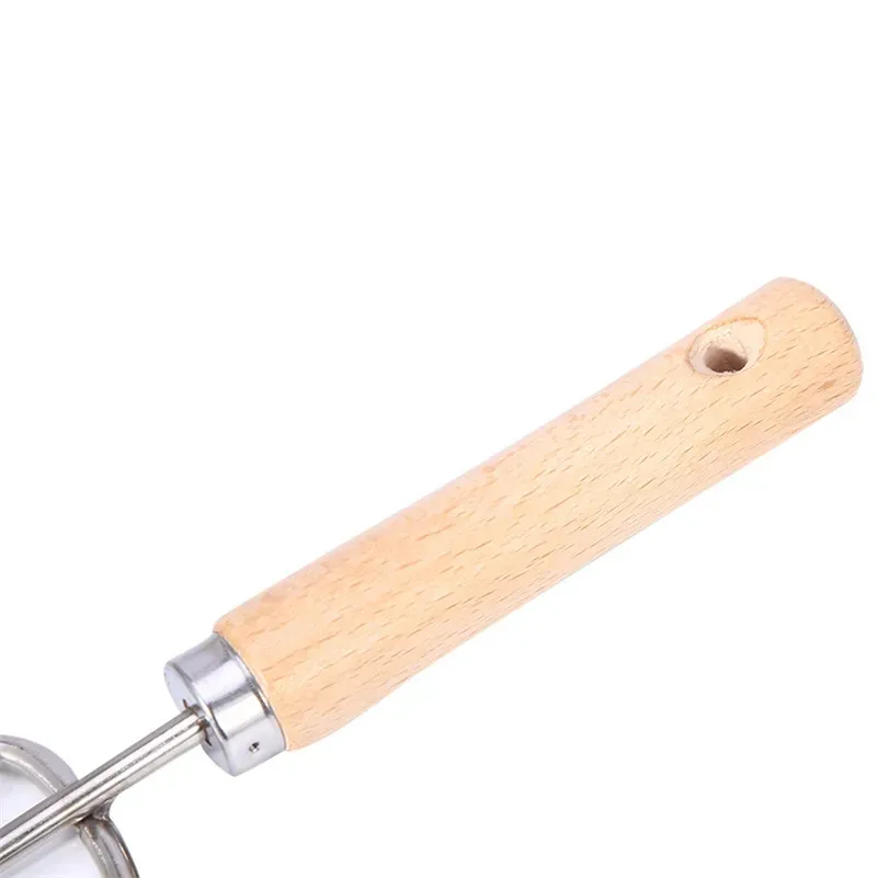 High Quality Stainless Steel Head Wood Handle Small Garden Hand Tool Garden Tools Steel Rake