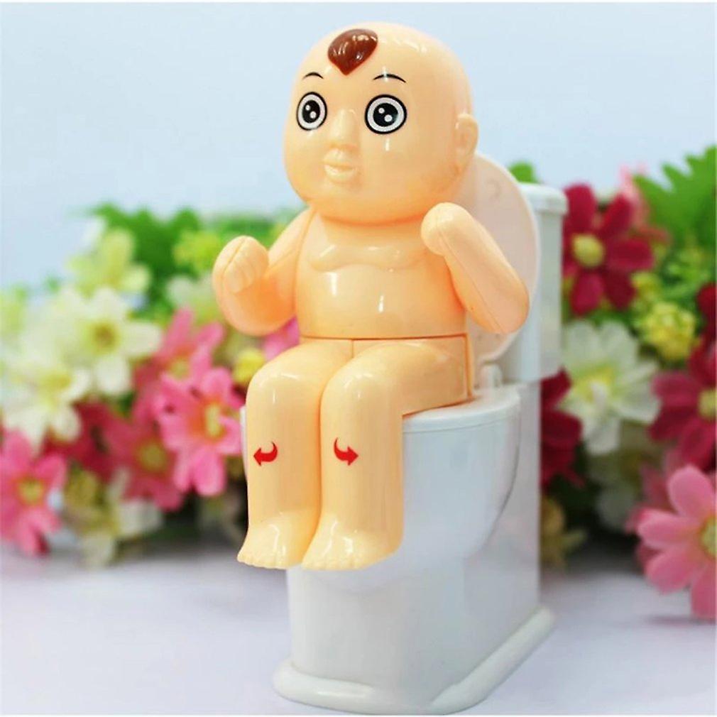 Prank Toys Toilet Shape Prank Toys Strange Toy Water Jet Toilet Non-toxic And Interesting Stall Selling Toys