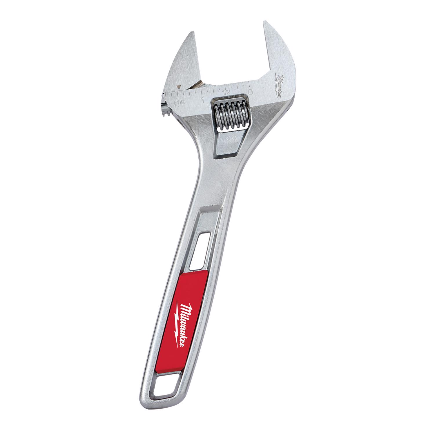 MW SAE Wide Jaw Adjustable Wrench 11.41 in. L 1 pc