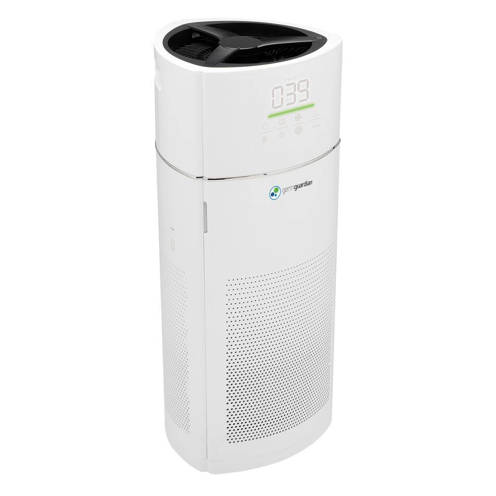 GermGuardian 360 4-in-1 Air Purifier with HEPA Filter for Large Rooms up to 402 Sq. Ft. AC9400W