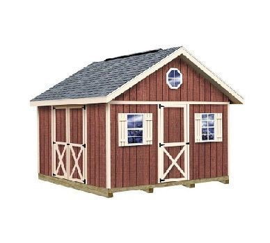 Best Barns Fairview 12X12 Wood Shed Kit