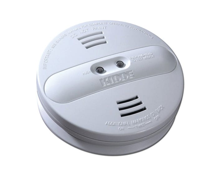 Kidde Dual Sensor Battery Operated Smoke Alarm with Hush - 44200702-N