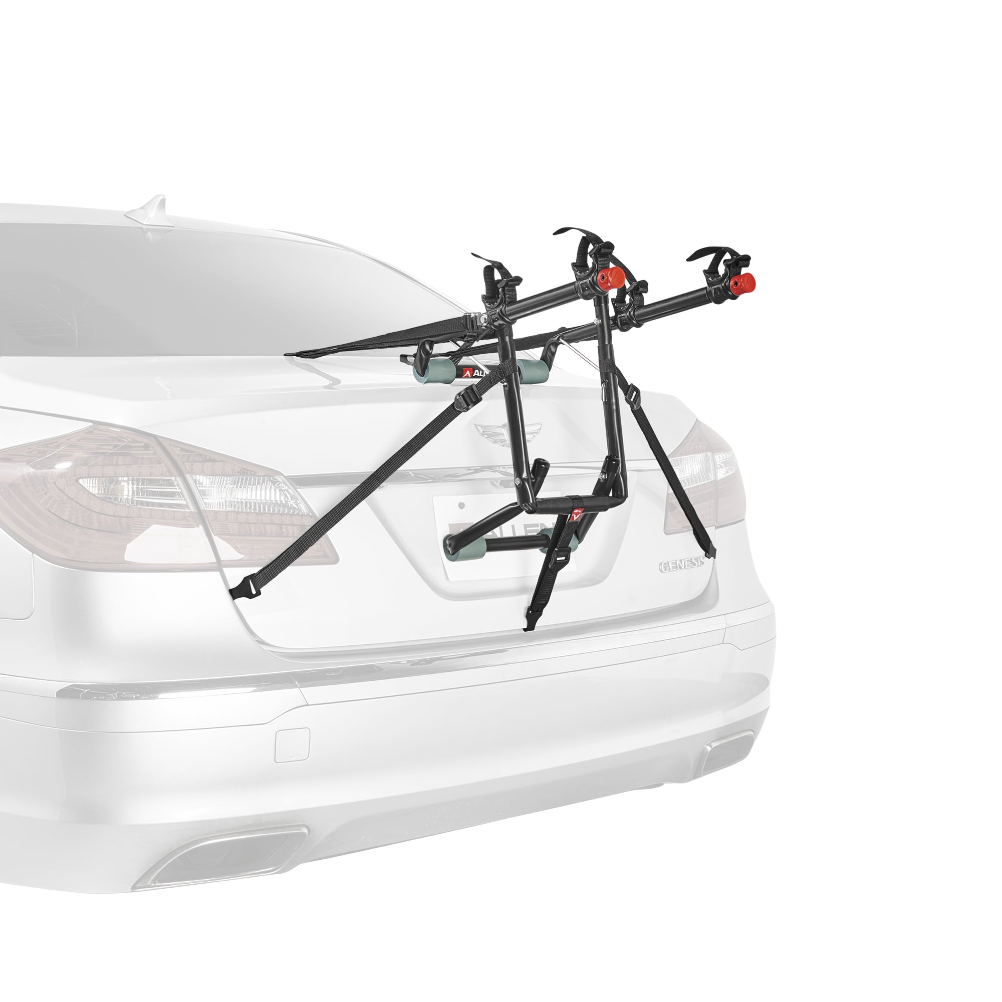 Allen Sports Deluxe 2-Bike Trunk Mount Bike Rack， model 102DN， 35 lbs per bike capacity