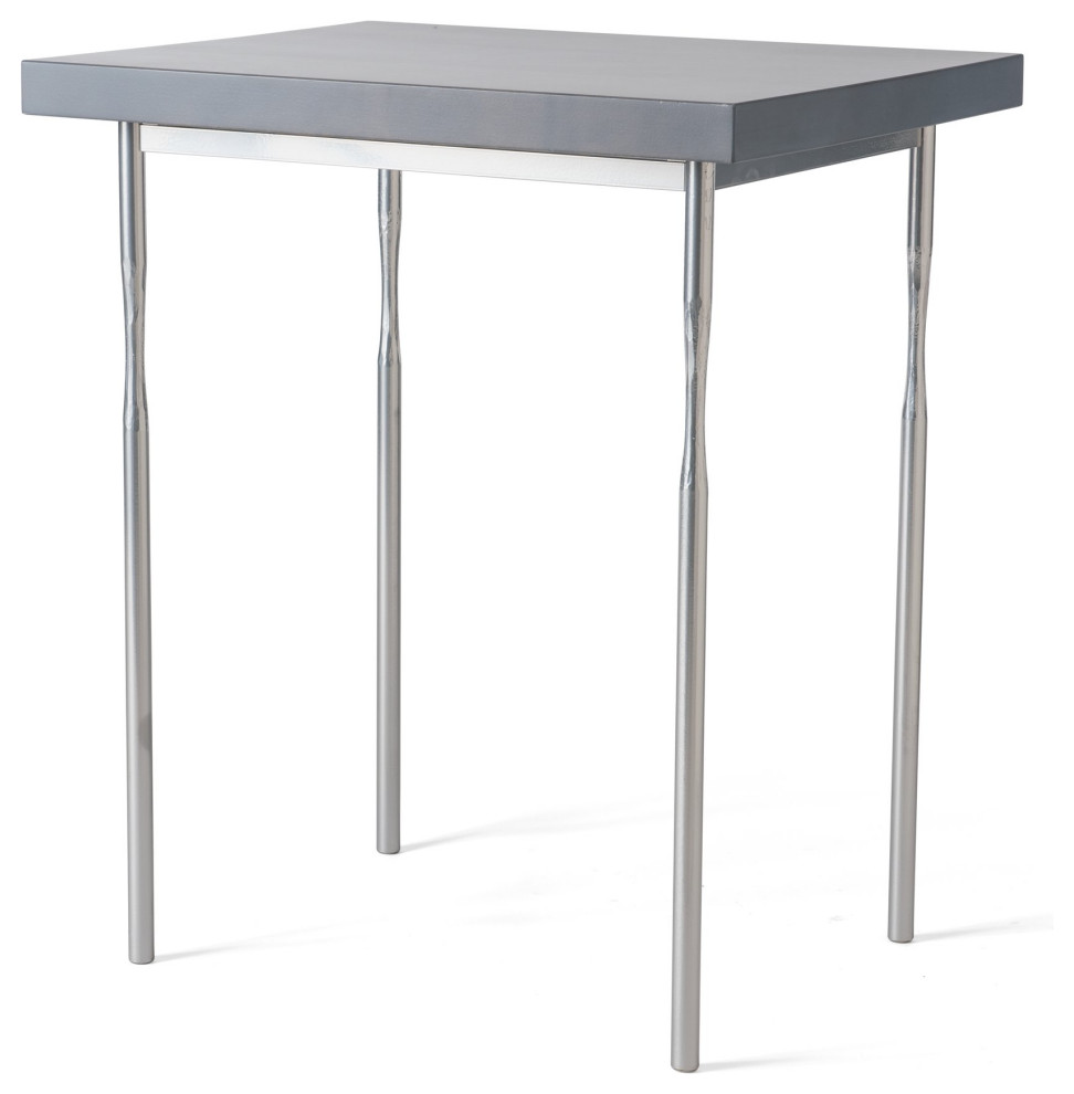 Hubbardton Forge 750115 05 M1 Senza Wood Top Side Table   Transitional   Side Tables And End Tables   by The Lighthouse  Houzz