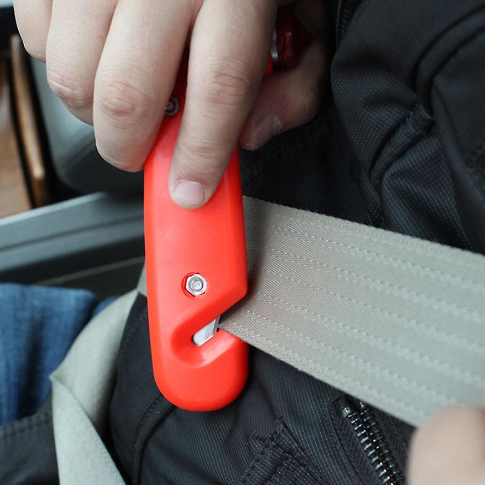 2 In 1 Car Safety Hammer Window Breaker Seatbelt Cutter Emergency Escape Survival Tool