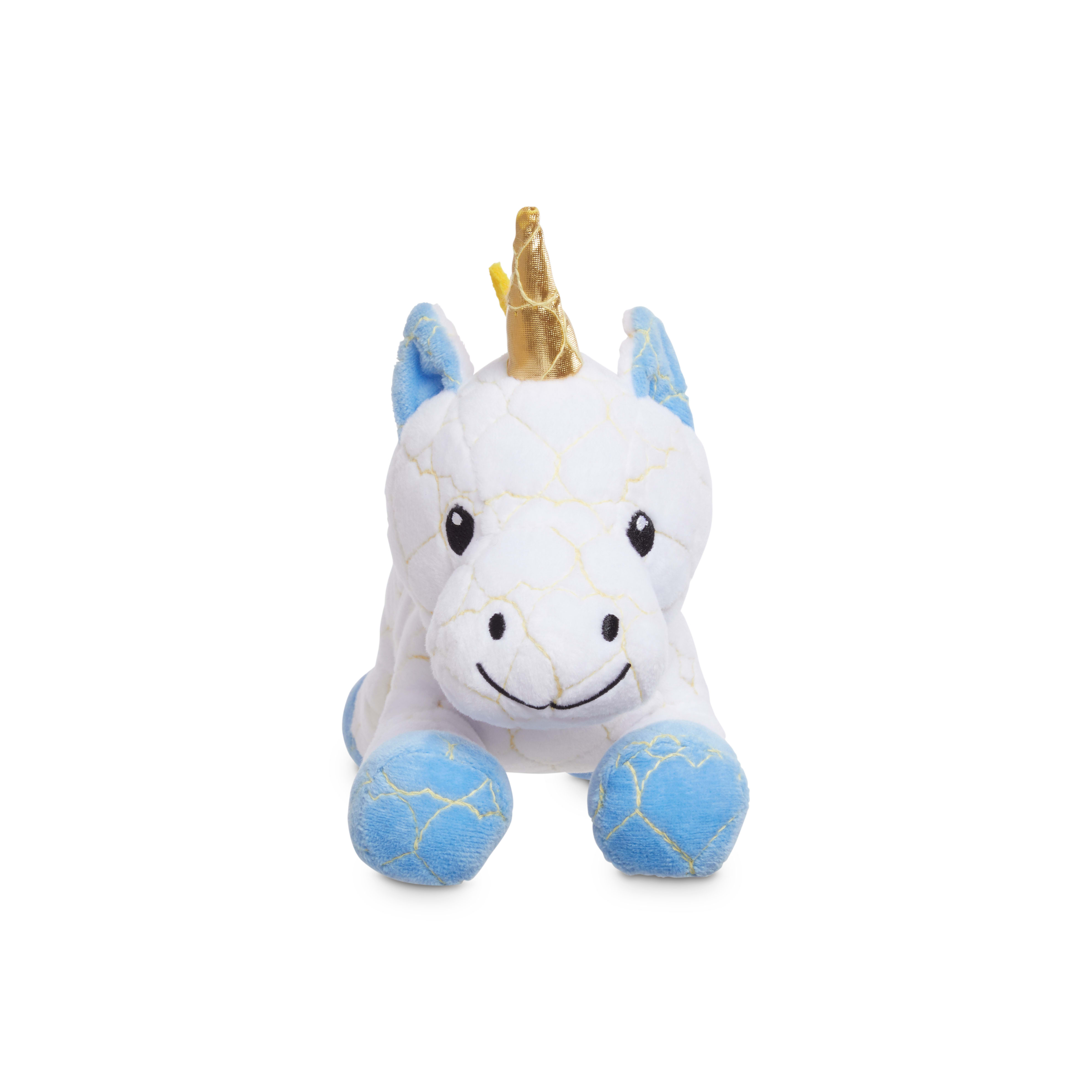 Leaps  Bounds Ruffest  Tuffest Unicorn Tough Plush Dog Toy with Kevlar Stitching， X-Small