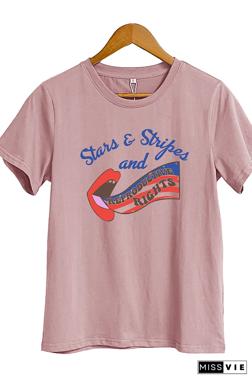 Stars Stripes And Reproductive Rights Graphic Tee Wholesale