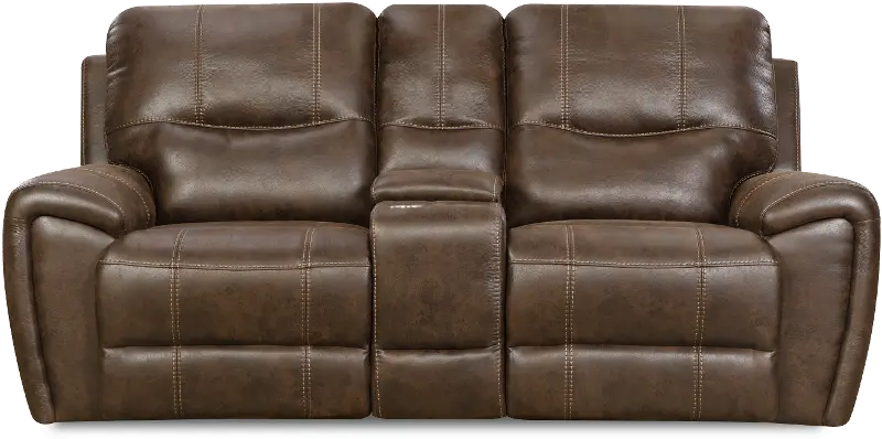 Desert Brown Power Reclining Loveseat