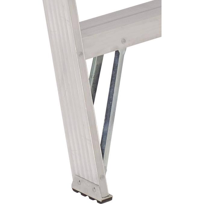 Louisville Ladder 6 ft. Aluminum Step Ladder 10.5 ft. Reach with 225 lbs. Load Capacity Type II Duty Rating AS4006