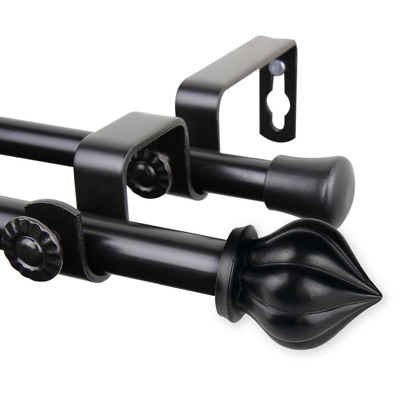 Rod Desyne Primrose 5/8 Double Curtain Rod 84-120