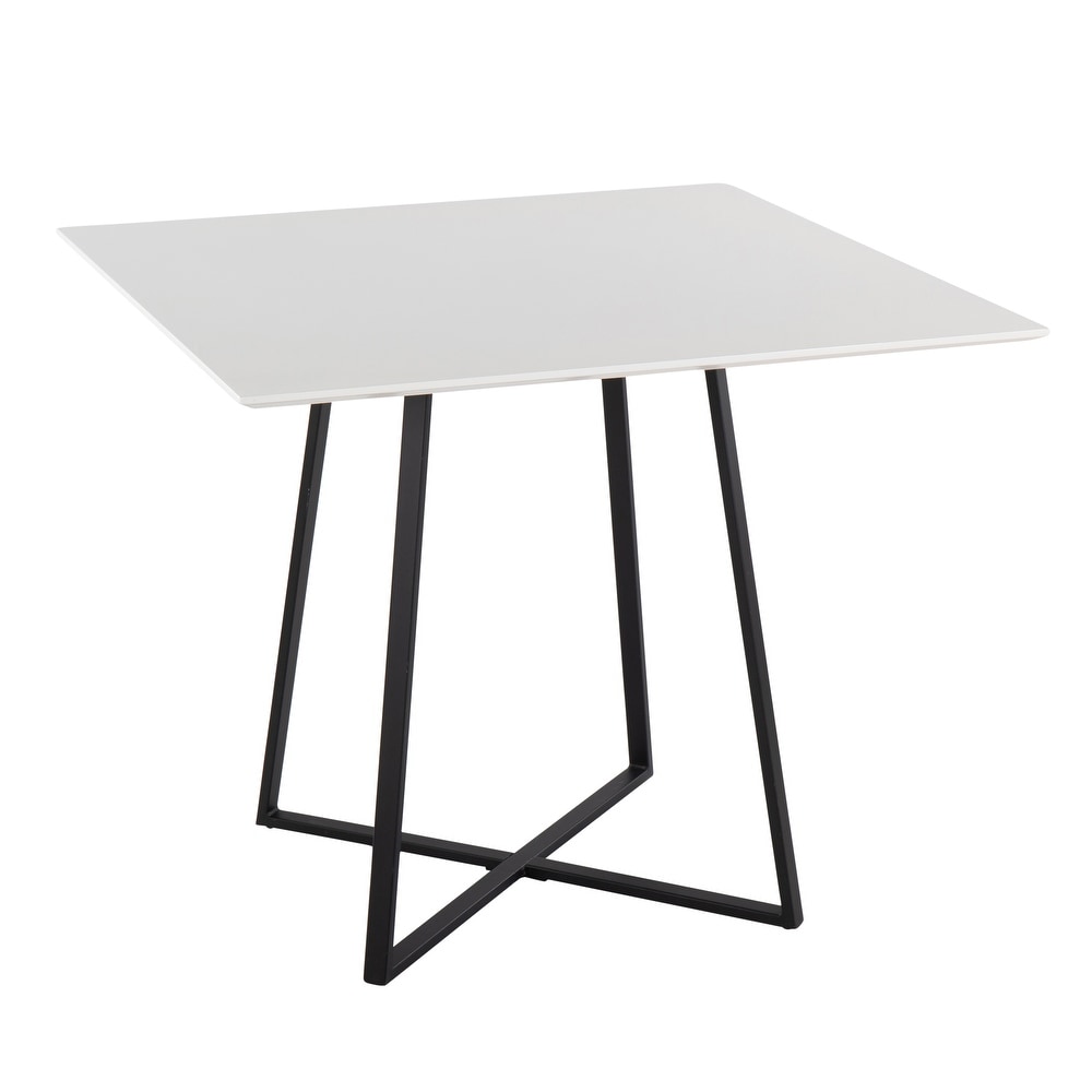 Silver Orchid Pugo Square Dining Table