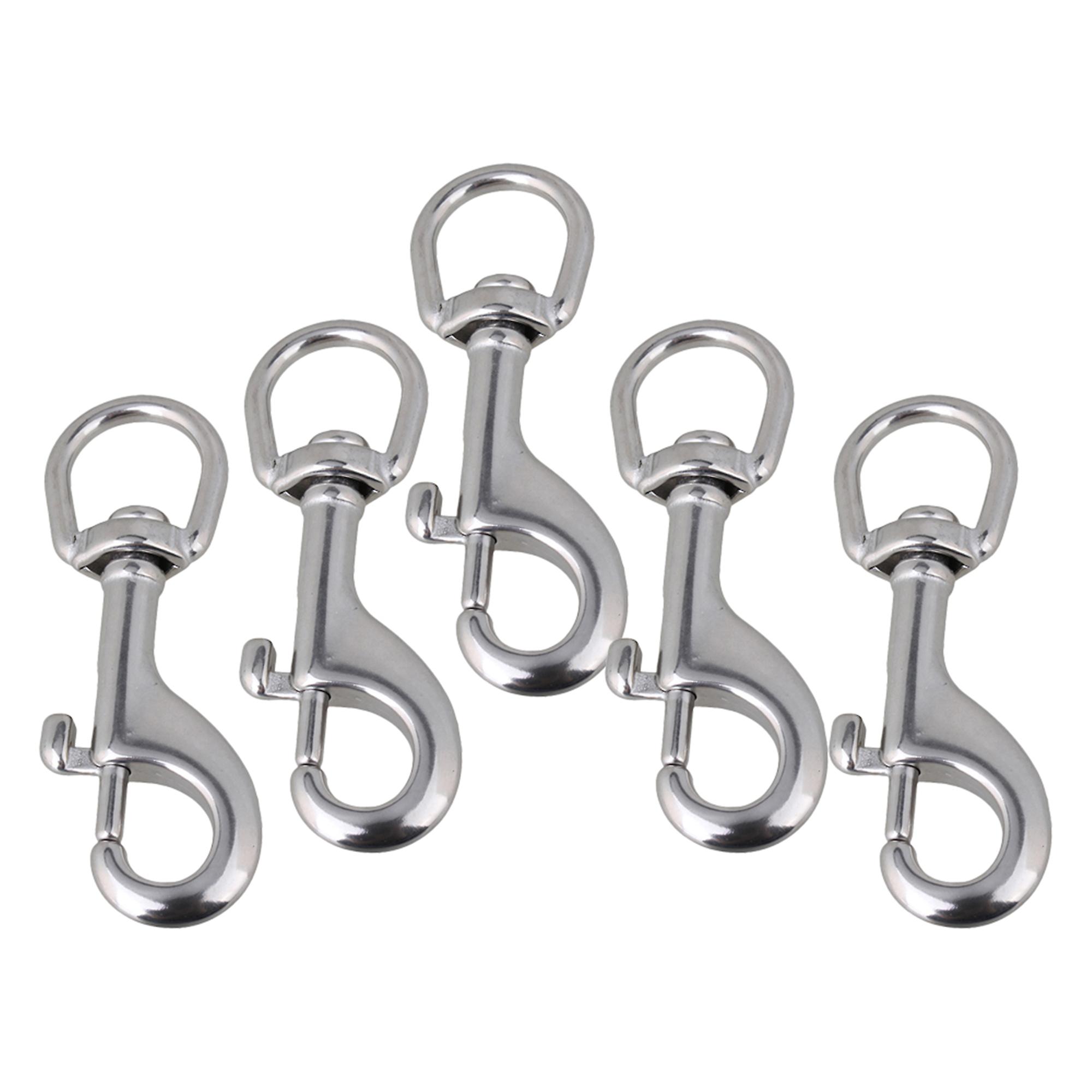 Single Swivel Bolt Snaps Spring Hooks Stainless Steel