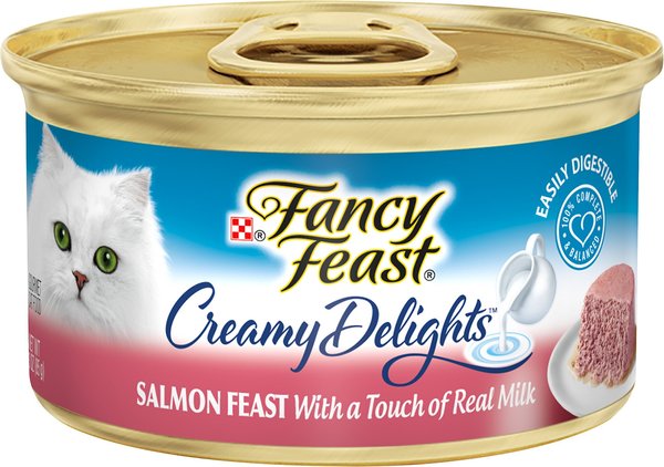 Fancy Feast Creamy Delights Salmon Feast Canned Cat Food