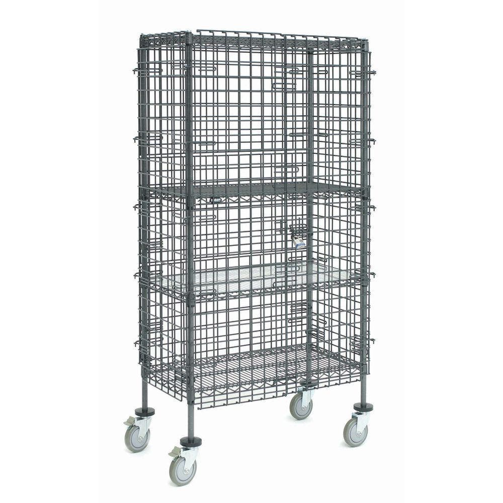 Central Exclusive Flint Steel Complete Mobile Security Cart Kit - 36