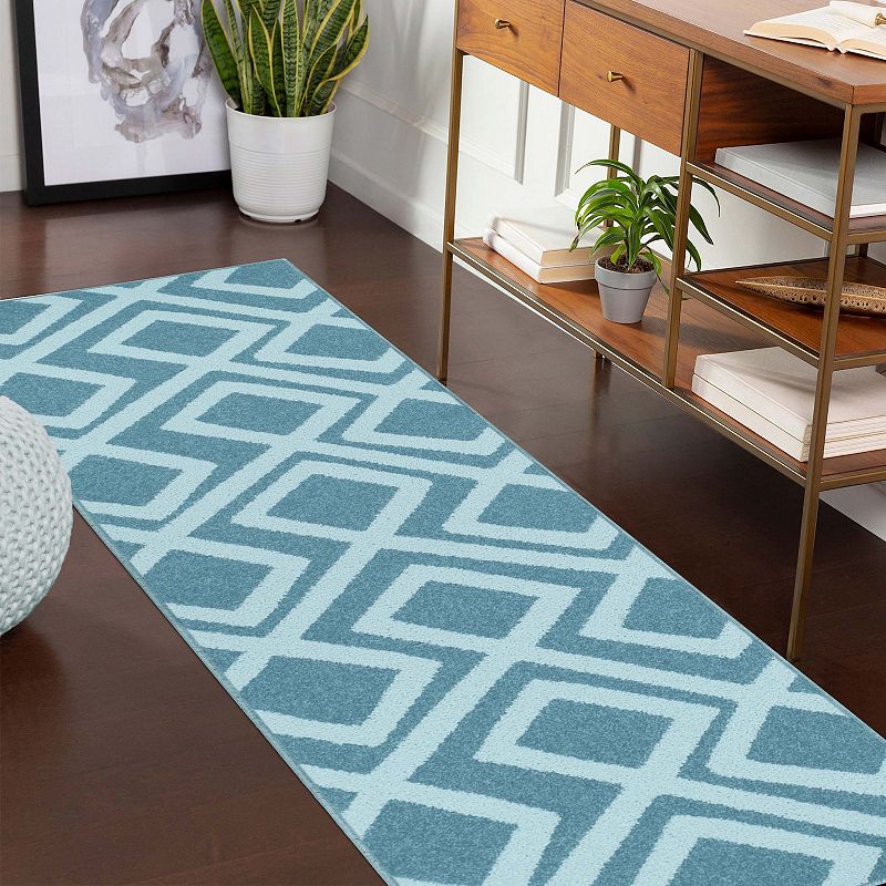 SUPERIOR Flagstone Modern Geometric Indoor Area Rug