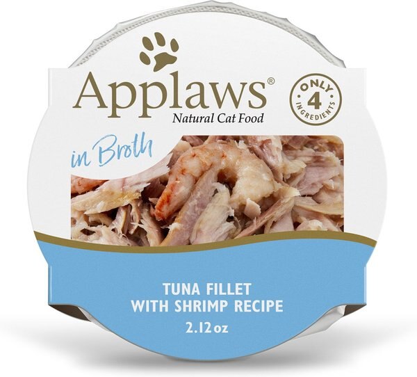 Applaws Luxury Tuna Fillet with Prawn Cat Food Toppers