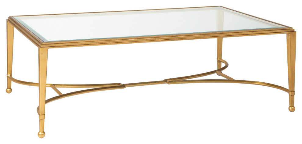 Sangiovese Large Rectangular Cocktail Table   Traditional   Coffee Tables   by Lexington Home Brands  Houzz