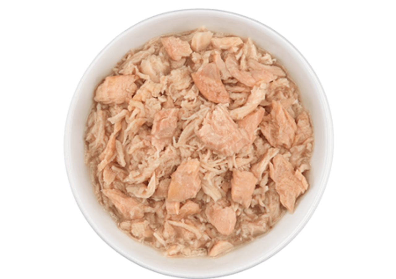 Tiki Cat Napili Luau Wild Salmon and Chicken， 2.8oz