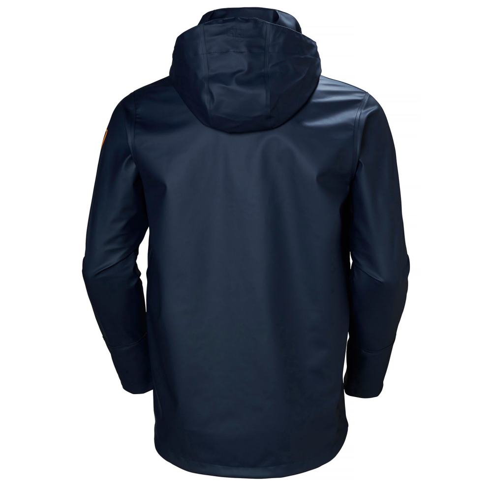 Helly Hansen PU Gale Waterproof Rain Jacket Navy Small ;