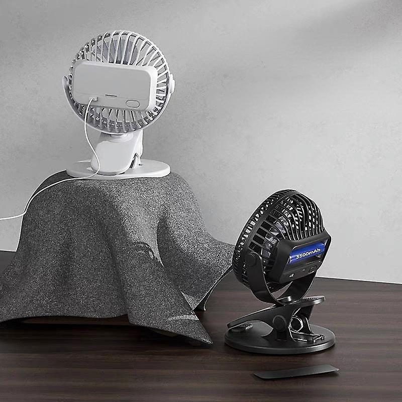 Clip-on Fan Mini Rechargeable Clip-on Mute High Wind