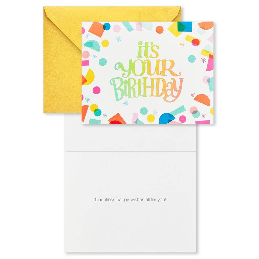 Hallmark  Colorful Assorted Birthday Cards With Pouch and Pen, Pack of 10