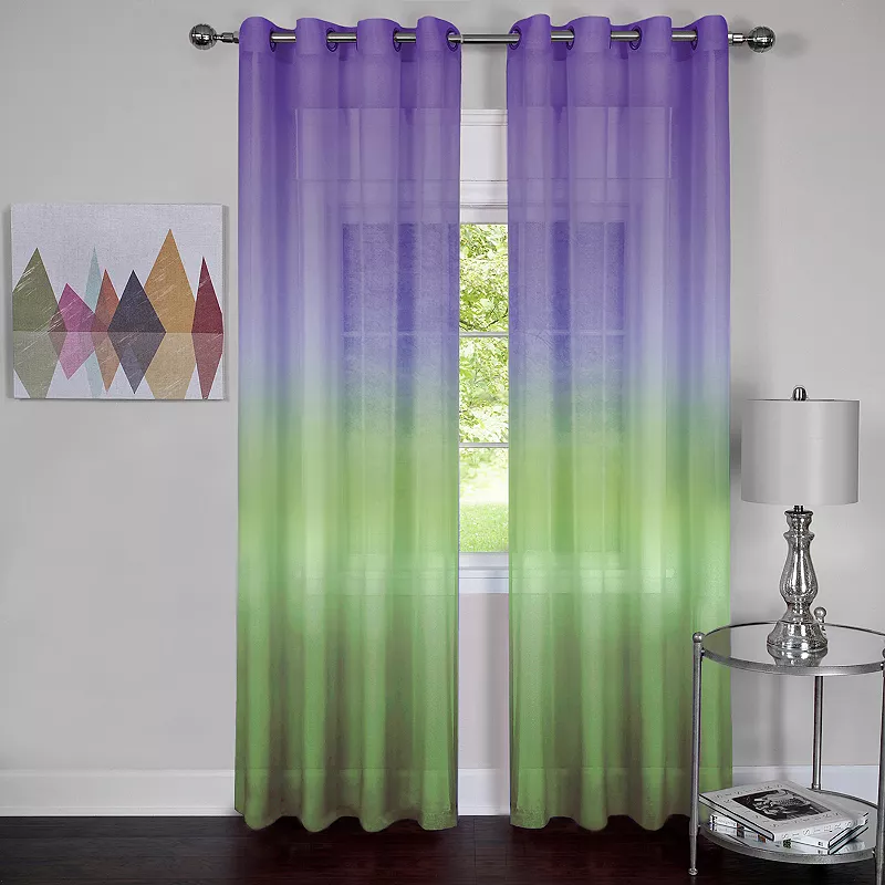 Achim 1-Panel Rainbow Window Curtain