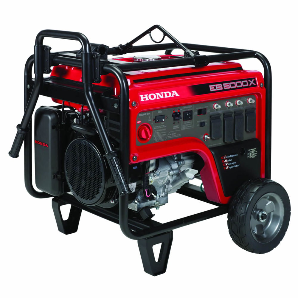 Honda 389 cc 5000W Non-Carb Gasoline Industrial Generator EB5000XK3AN from Honda