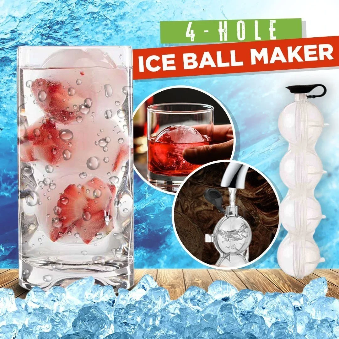 🔥 BIG SALE - 49% OFF🔥🔥4-Hole Ice Ball Maker🧊🧊