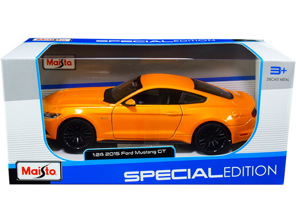 Maisto 2015 Ford Mustang GT 5.0 Blue Metallic 1/24...