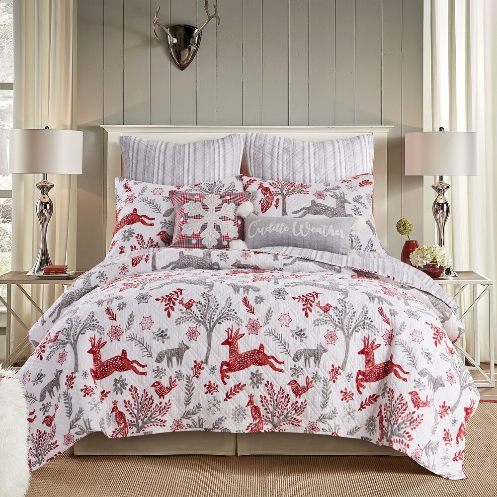 Winterland Full/Queen Quilt Set   Levtex Home