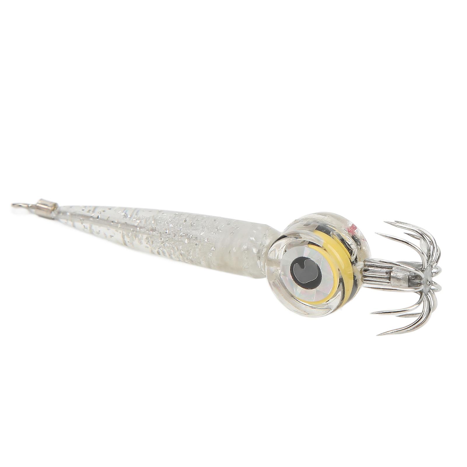 Fish Lure Light Hook Low Power Consumption Led Deep Sea Glowing Fishing Hook For Fishingwhite