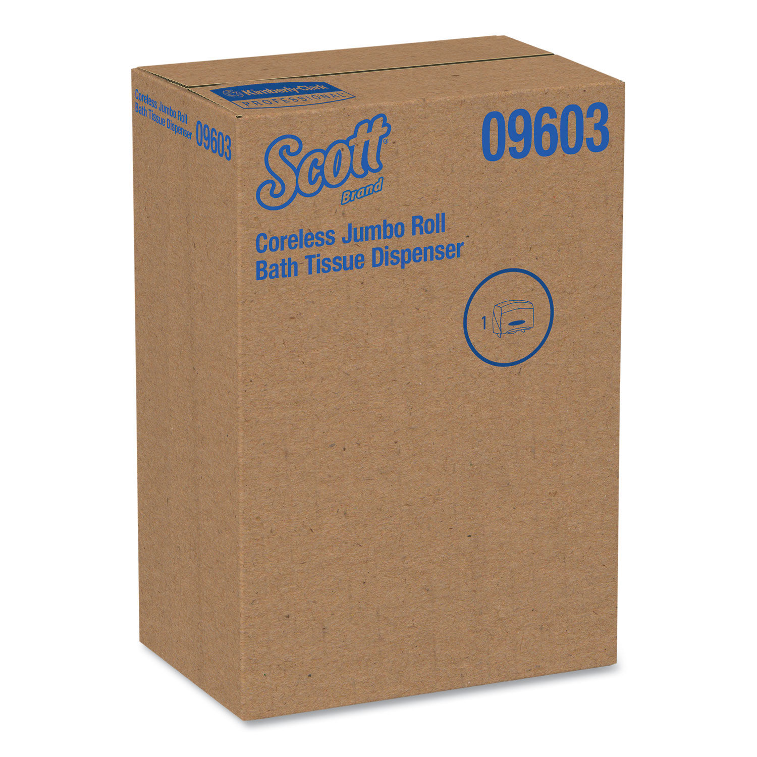 Essential Coreless Jumbo Roll Tissue Dispenser by Scottandreg; KCC09603