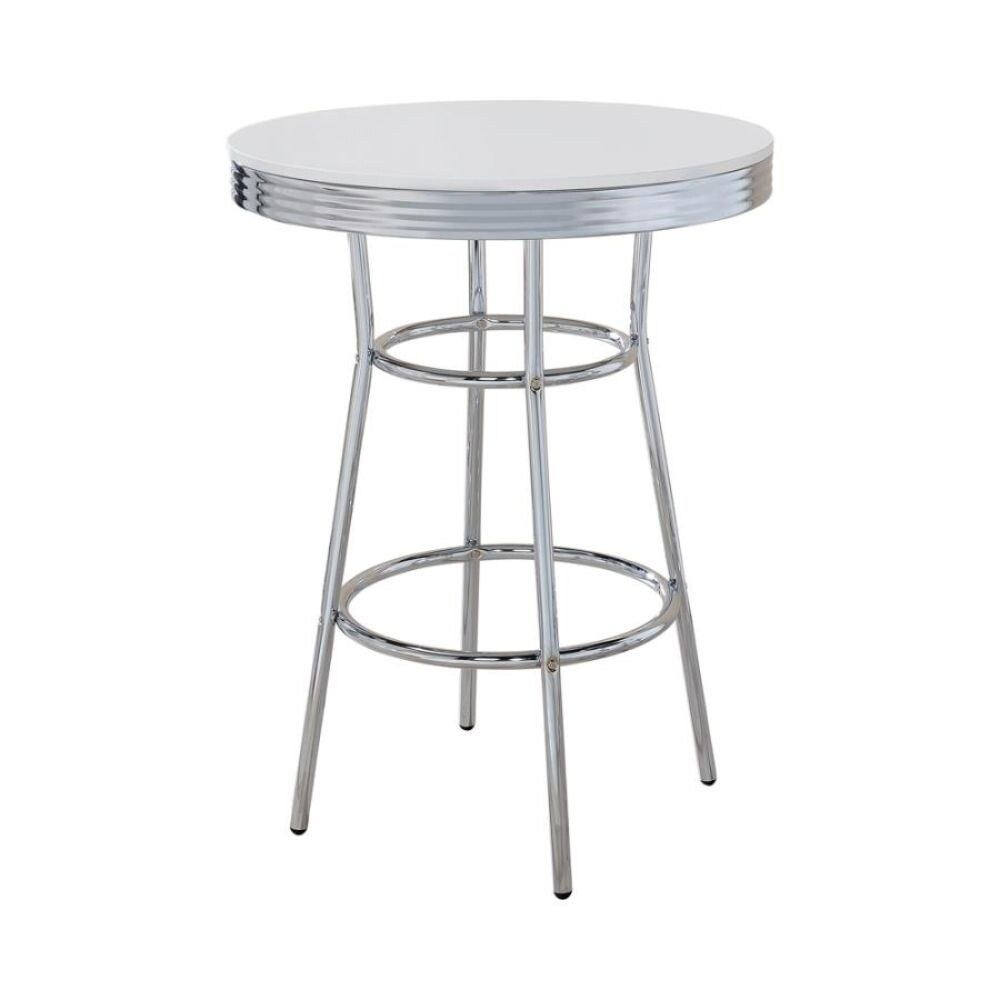 30-inch Round Bar Table