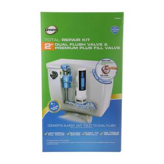 DANCO Water-Saving Toilet Total Repair Kit with Dual Flush Valve HYR460