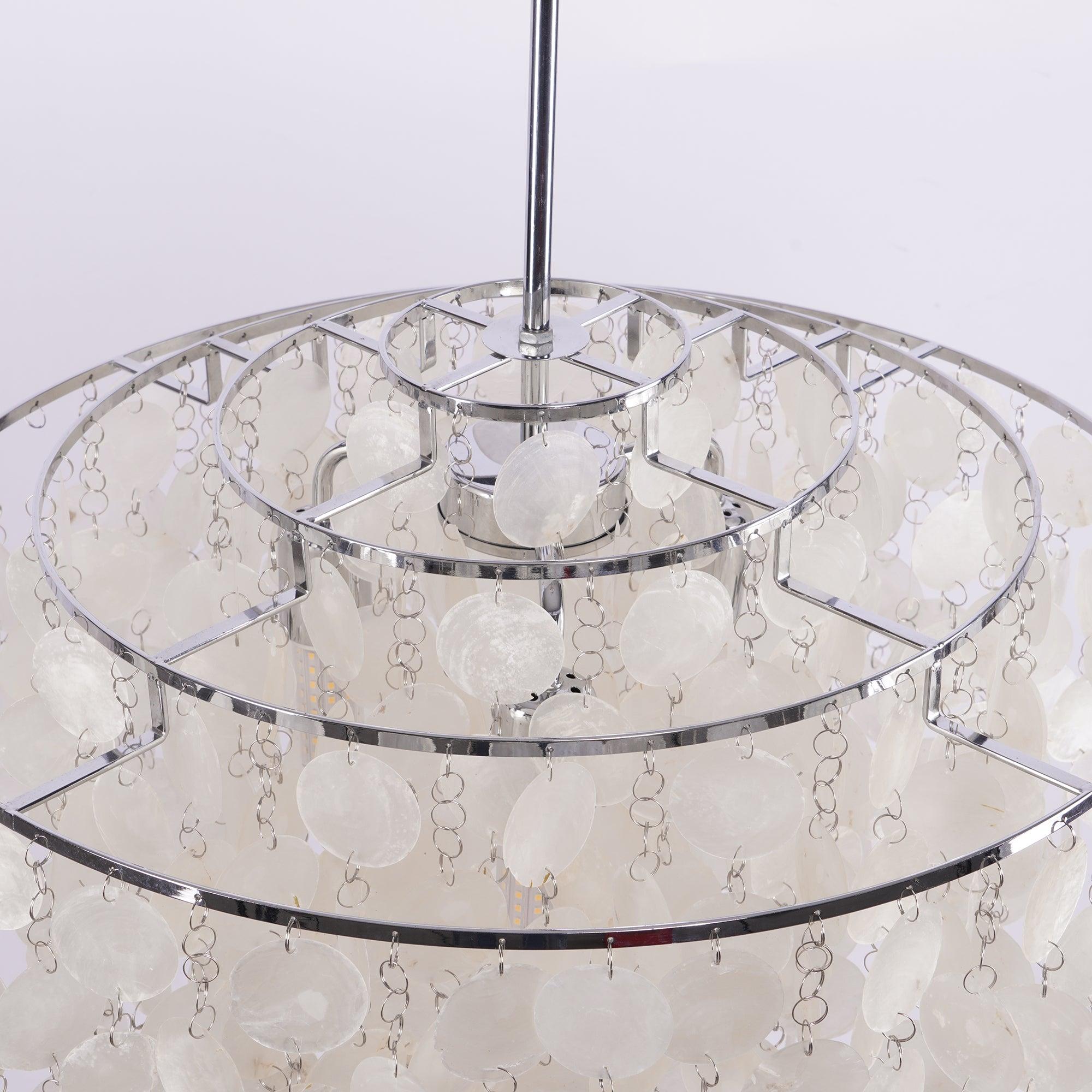 Round Shell Chandelier