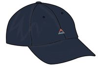 Classic Recycled Cotton 6 Panel Cap - Rich Navy