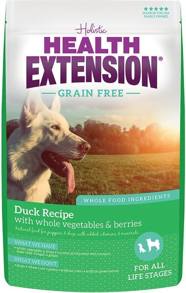 Health Extension Grain-Free Duck Recipe Dry Dog Food