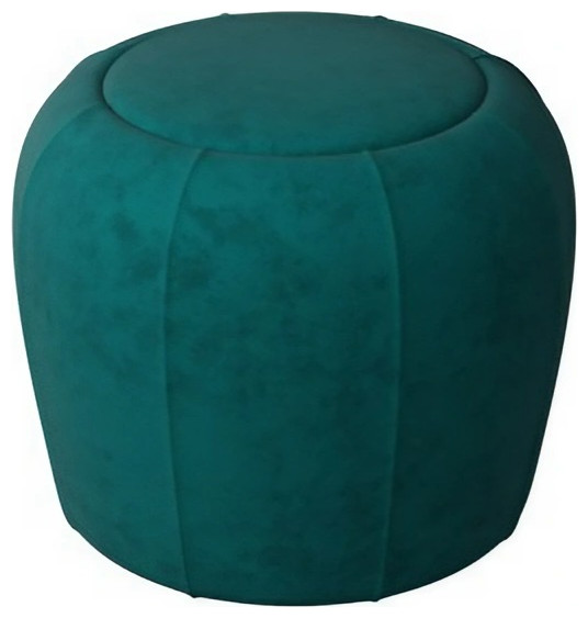 Nordic Makeup Stool Made of Leather   Contemporary   Footstools And Ottomans   by Miron Demid LLC  Houzz