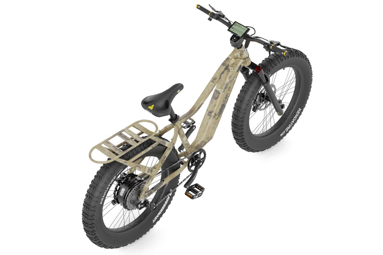 Quietkat Ranger Fat Tire Hunting 1000W Electric Mountain Bike